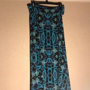 Lula Roe Maxi Skirt sz Small